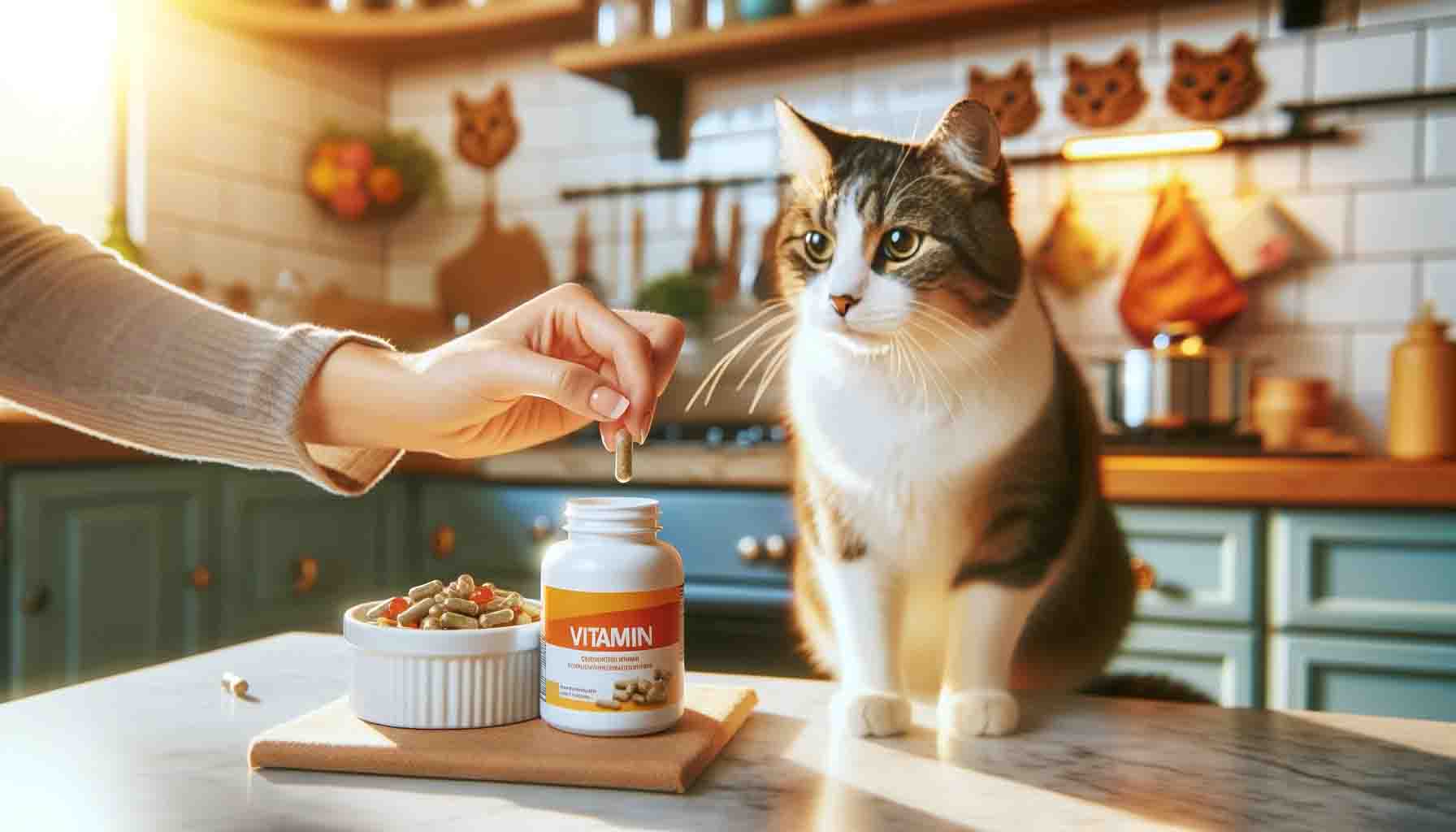 How to Add Vitamins to Your Cat's Food