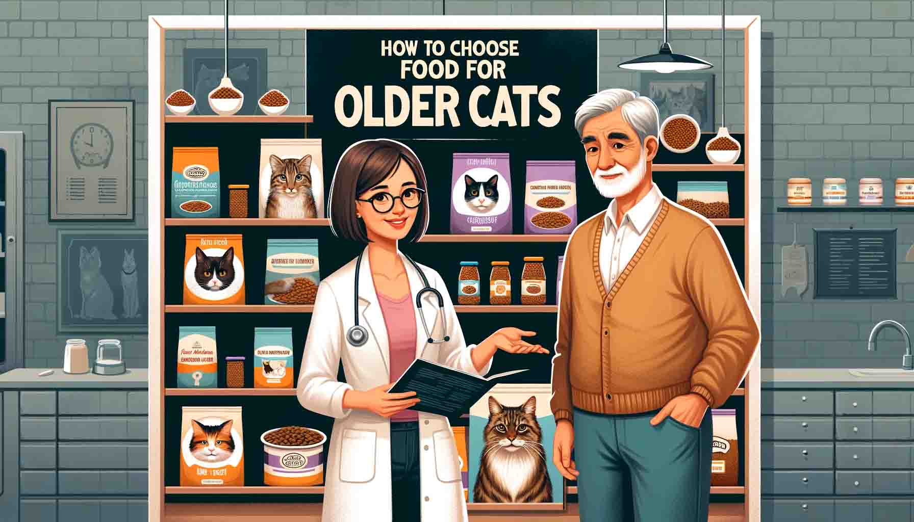 How to Choose Food for Older Cats