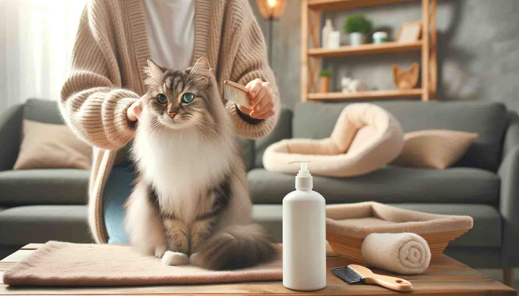 How to Deal with Bugs in Your Cat's Hair and Skin