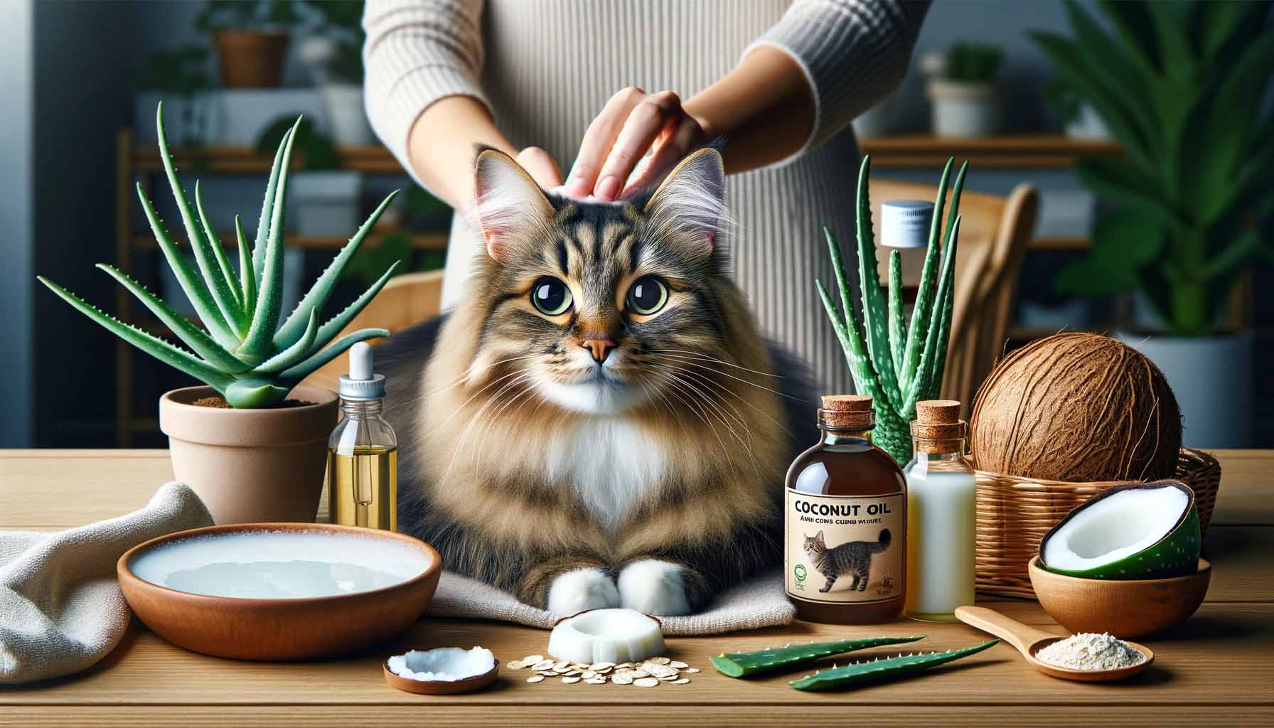 How to Use Natural Stuff for Your Cat's Hair